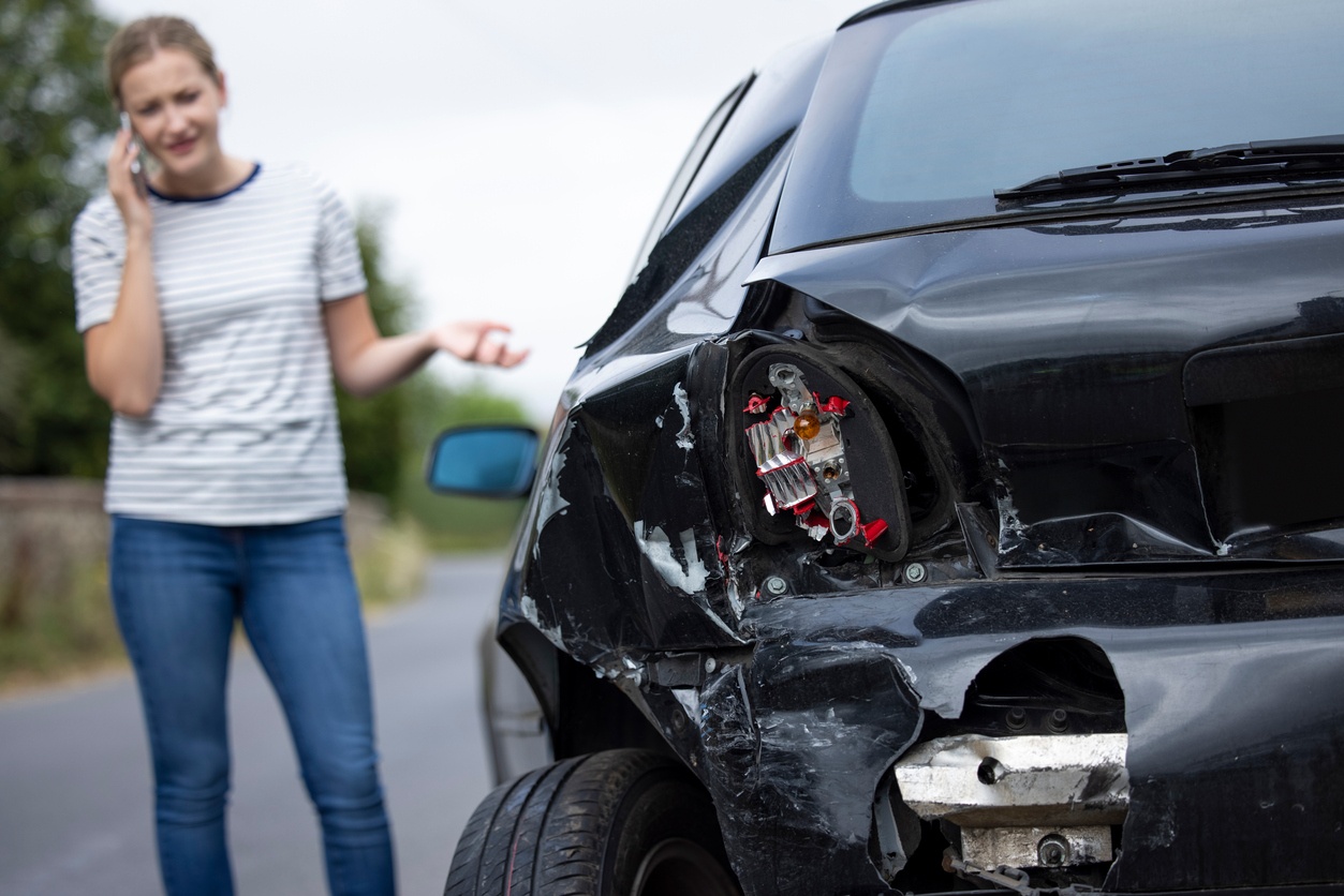 what happens if you crash into someone else's car